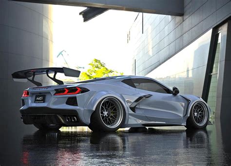 This C8 Corvette Widebody Kit Looks Absolutely Sublime Carbuzz