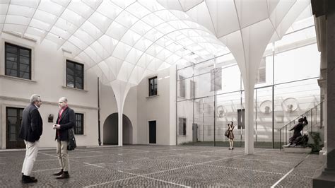 Courtyard Roof Warsaw Museum On Behance