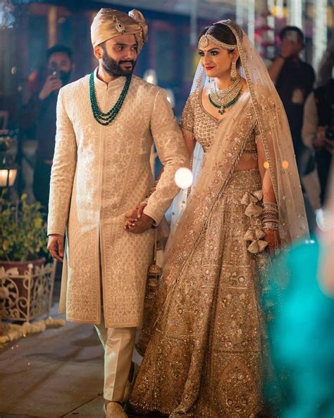 The Couple Looks Absolutely Amazing In Their Wedding Pics 😍 Wedding Matching Outfits Indian