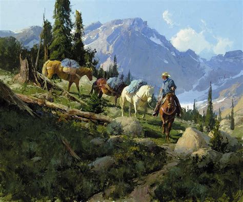 Bill Anton Gallery Western Lifestyle Oil Paintings American Artist