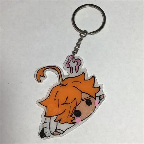 The Promised Neverland Emma Keychain Etsy