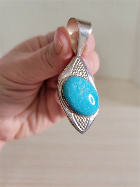 Jay King Mine Finds Dtr Sterling Silver Turquoise Pendant