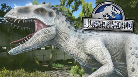 Indominus Rex Enclosure Jurassic World Ark Survival Evolved Mod Ep 1 Youtube