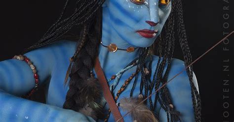 Bodypaint Avatar Neytiri By Shooten Neytiri Pinterest Posts And