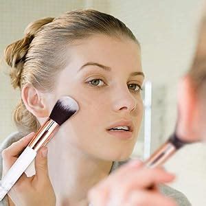 Amazon Seprofe Makeup Brushes Set Pcs Marble Make Up Brush Kit For Foundation Face Powder