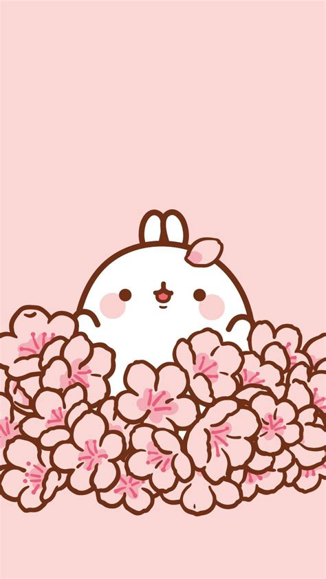 Cute Pink Bunny Wallpaper