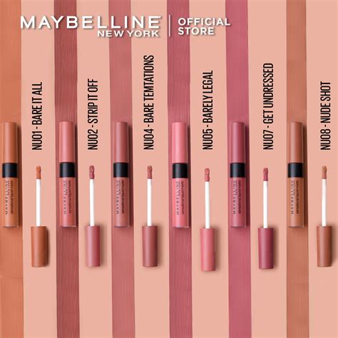 Maybelline Sensational Liquid Matte Lip Tint Nudes Makeup Review And Price