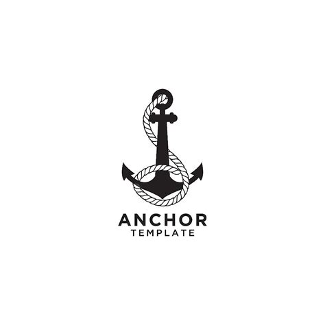 Anchor Design Vector Art Png Anchor Logo Design Template Anchor Logo