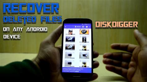 Recover Deleted Files On Any Android Device Using Diskdigger Youtube