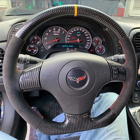 Corvette C6 Custom Carbon Fiber Steering Wheel