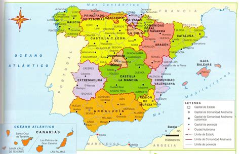 ¿cuántas Provincias Tiene España Y Cuáles Son