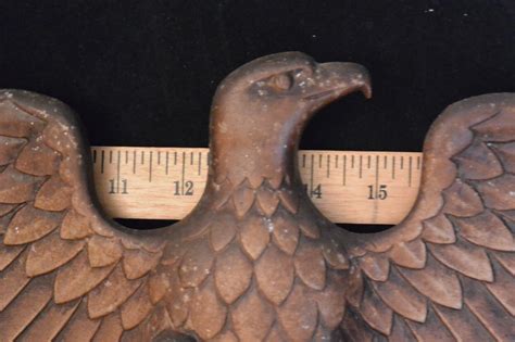 vintage sexton large american brown metal eagle wall plaque 27 ebay