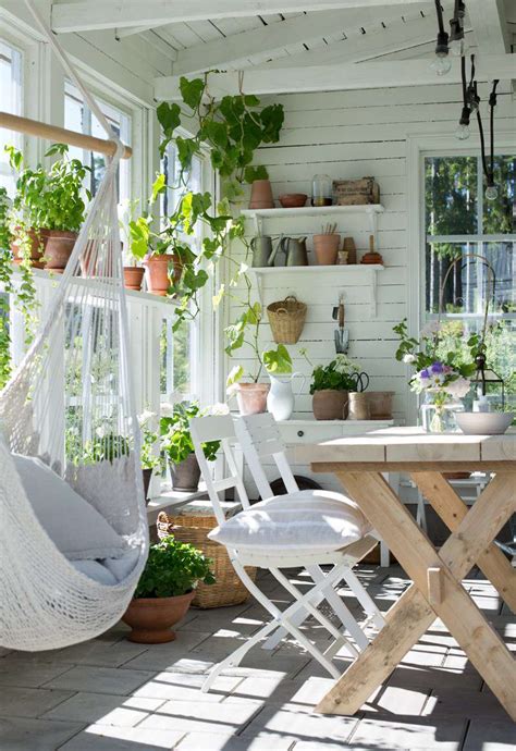 How To Decorate A Sunroom With Plants Shelly Lighting