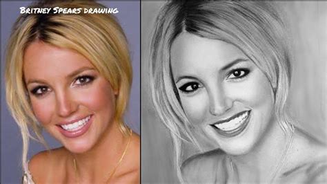 Britney Spears Drawing How To Draw Beautiful Step By Step Realistic