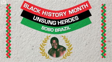 Dan mitchell / not falling studios] bearcat wright. Black History Month: Wrestler Bobo Brazil broke barriers ...