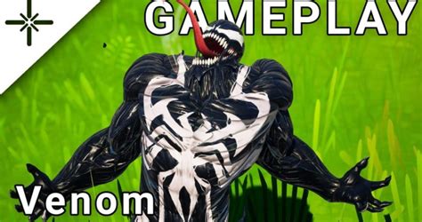 Leaked Venom Fortnite Skin Gameplay With Built In We Are Venom Emote
