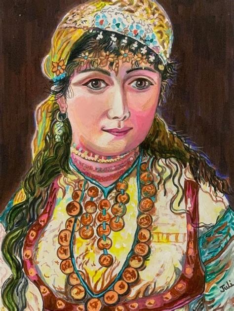 Gypsy Girl Painting By Juli Bhowmik Saatchi Art