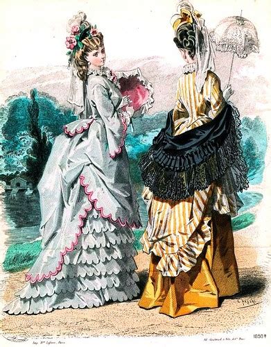 Victorian Fashion Print No 16 Charmainezoes Marvelous Melange Flickr