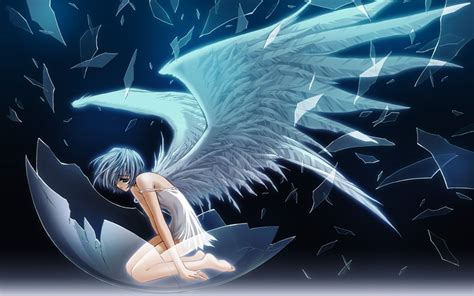 Download Fallen Angel Anime Girls Wallpaper Theanimegallery By