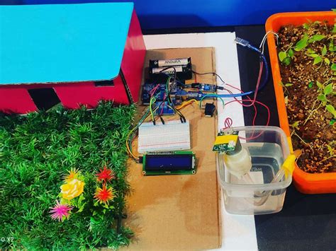 How To Make Automatic Plant Watering System Project