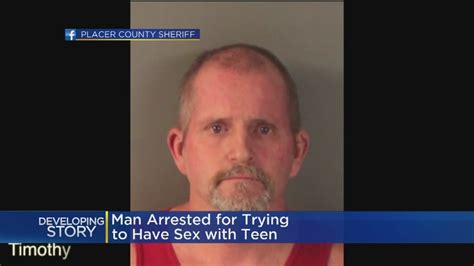 51 Year Old Man Arrested For Trying To Have Sex With 15 Year Old Girl