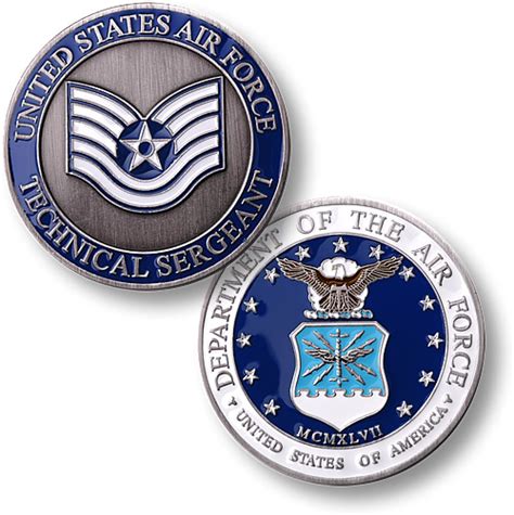 Technical Sergeant Air Force Coin