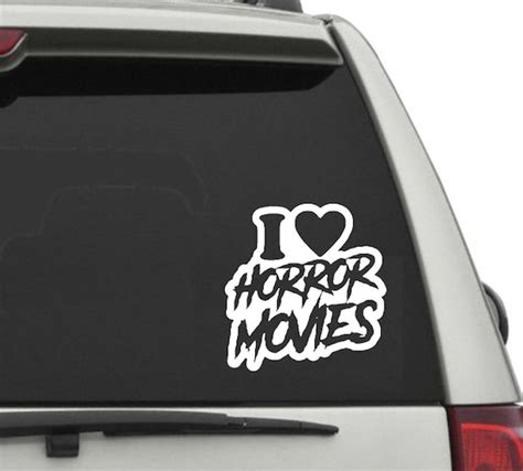 Stickers Labels And Tags Paper And Party Supplies I Love Horror Movies