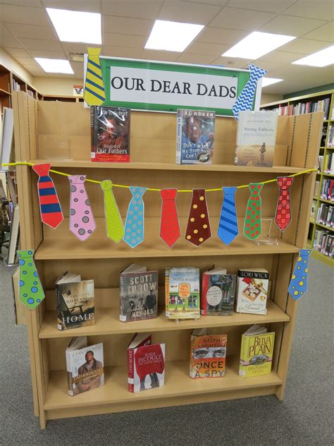 Fathers Day Book Display School Library Book Displays Library Book