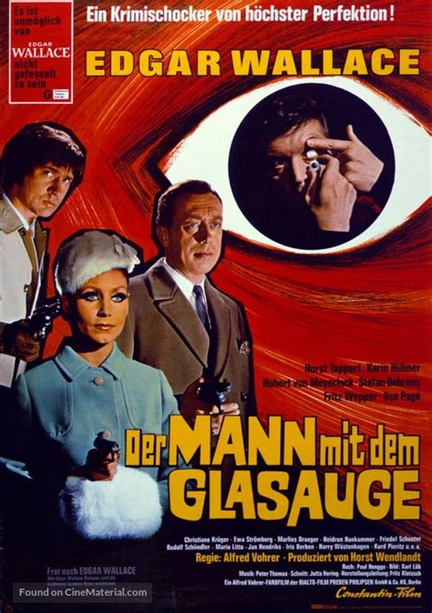 Der Mann Mit Dem Glasauge 1969 German Movie Poster