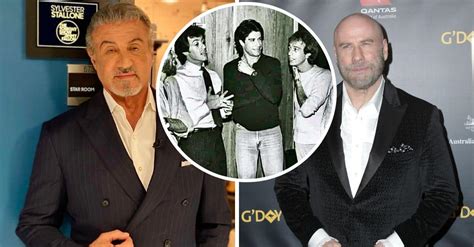 Sylvester Stallone Posts Throwback Of Him John Travolta The Bees Gees