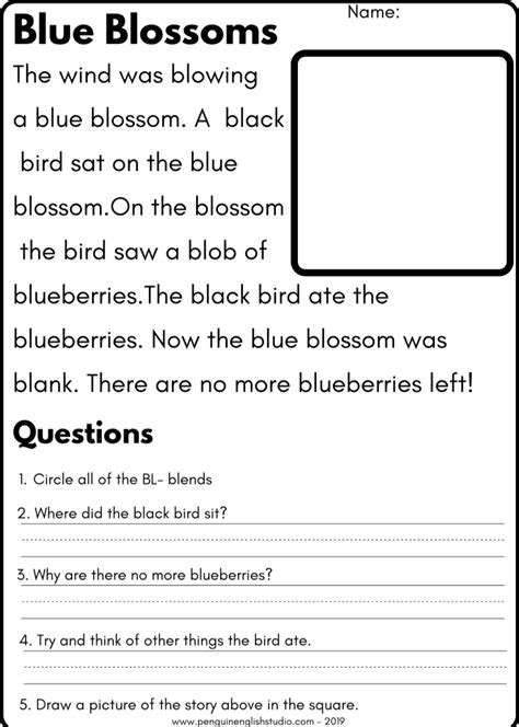 Consonant blends activities for kindergarten and first grade. Blend Reading Worksheet - BR, BL, CR, CR Sound - Madebyteachers