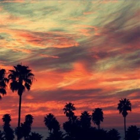West Coast Los Angeles Travel Photo Beach Sunset