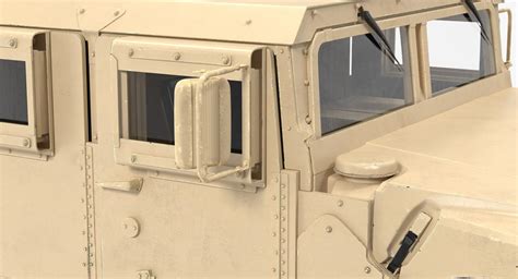 The name of the interior. 3D model Humvee M1151 Simple Interior Desert | 3D Molier ...