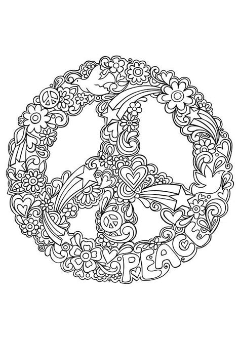 Get hold of these colouring sheets that are full of peace sign images and offer them to your kid. Free Coloring pages printables - A girl and a glue gun