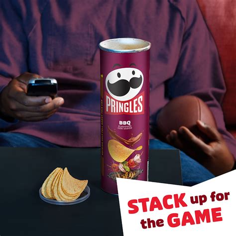 Pringles Snack Stacks Potato Crisps Chips Bbq Flavored 55 Oz Buy