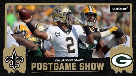 Live Saints Packers Postgame Show Week 1 2021 Nfl Youtube