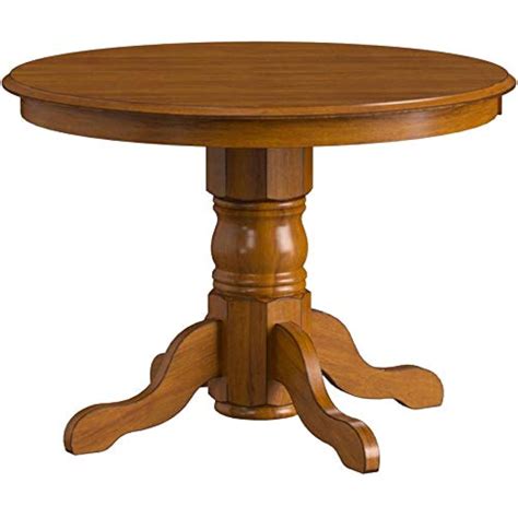 Cottage Oak 42 Round Pedestal Dining Table By Home Styles