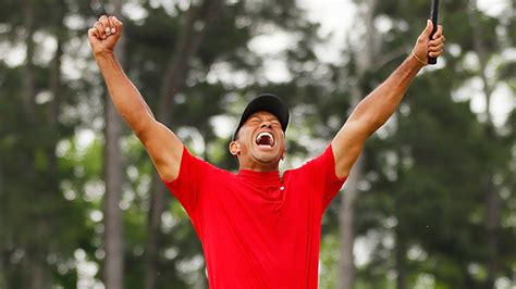 Tiger Celebrates 2019 Masters Win