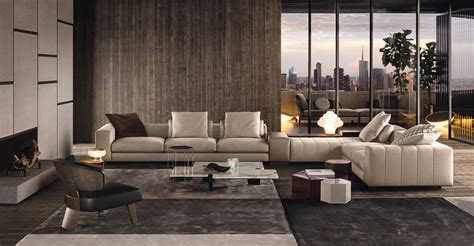 High End Modern Sectional Sofas Baci Living Room