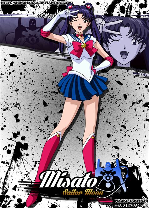 Misato Katsuragi Sailor Moon By Shinoharaa On Deviantart