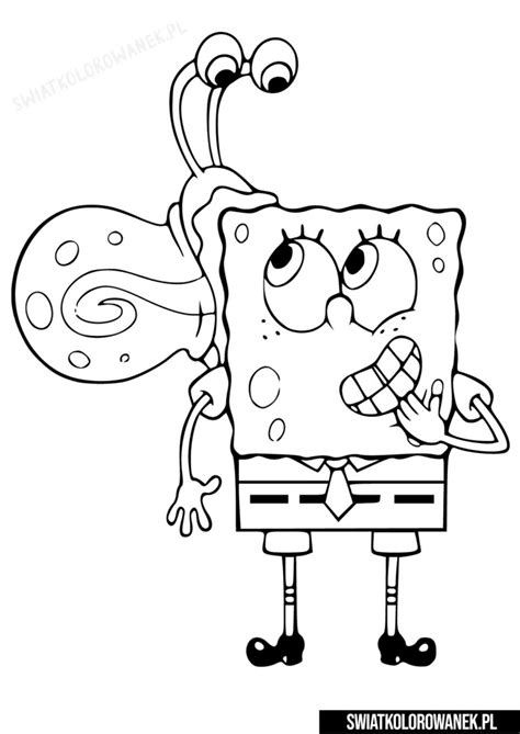 Plankton Kolorowanki SpongeBob Darmowe Kolorowanki Do Druku