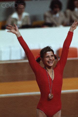 Olga Korbut At The Montreal Olympics Sport Gymnastics Olympic Sports