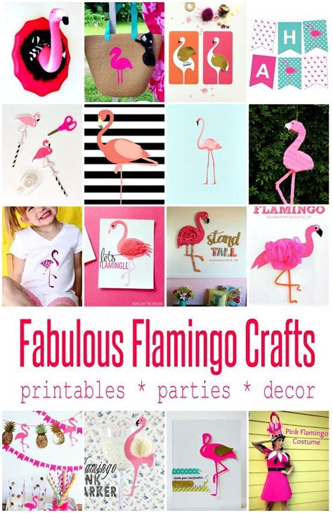 Cute Flamingo Crafts And Projects Crafting In The Rain Flamingo Trend