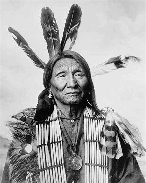 Native American Lakota Sioux Man Identified As Crazy Bear 1900 Ebay