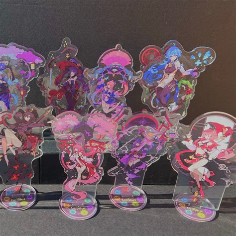 New Genshin Impact Acrylic Stand Genshin Impact Standees Etsy Ireland