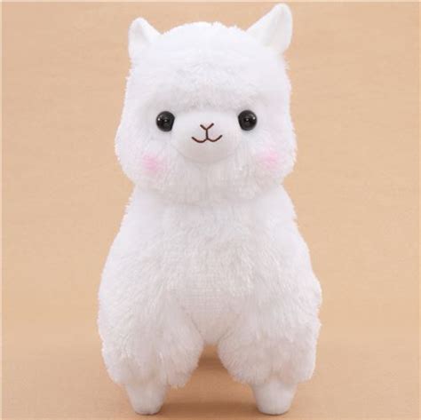Big White Alpaca Plush Toy From Japan Alpaca Plush Stuffed Animals