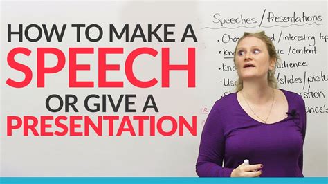 How To Give The Best Speech Or Presentation In English Youtube