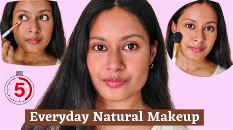 Everyday Natural Makeup Look 5 Minute Makeup Quick And Easy