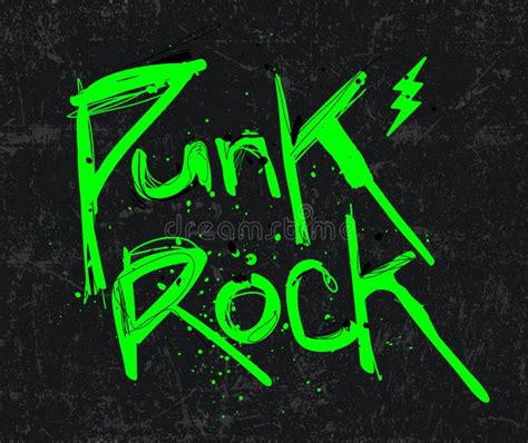 Logo De Punk Rock Illustration De Vecteur Illustration Du Festival