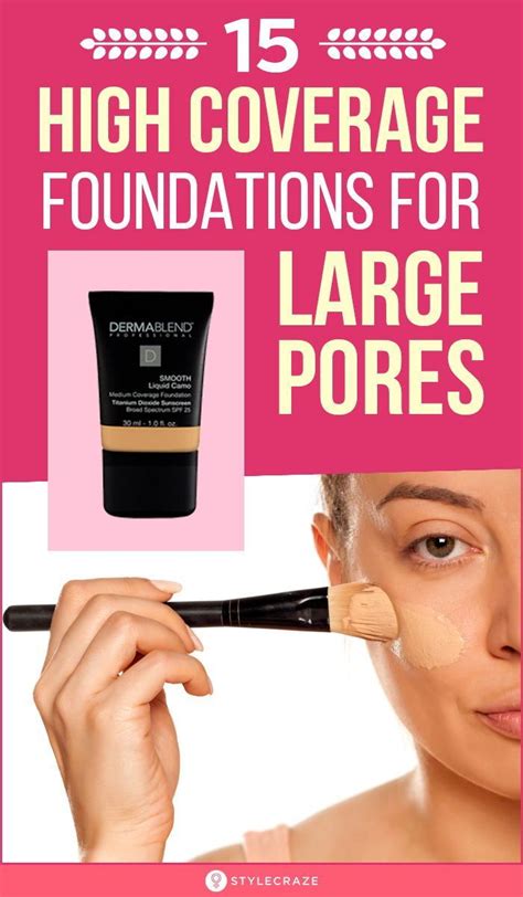 best foundation for large pores and dry skin richard glynn